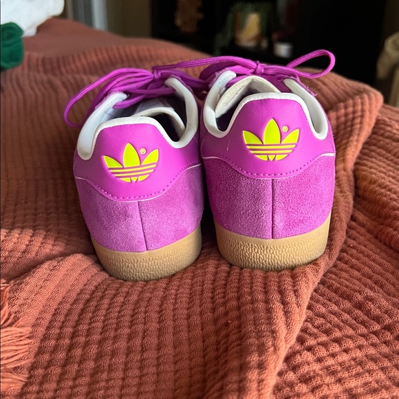 Adidas Fuchsia and Neon Yellow Sneakers - Picture 5 of 5